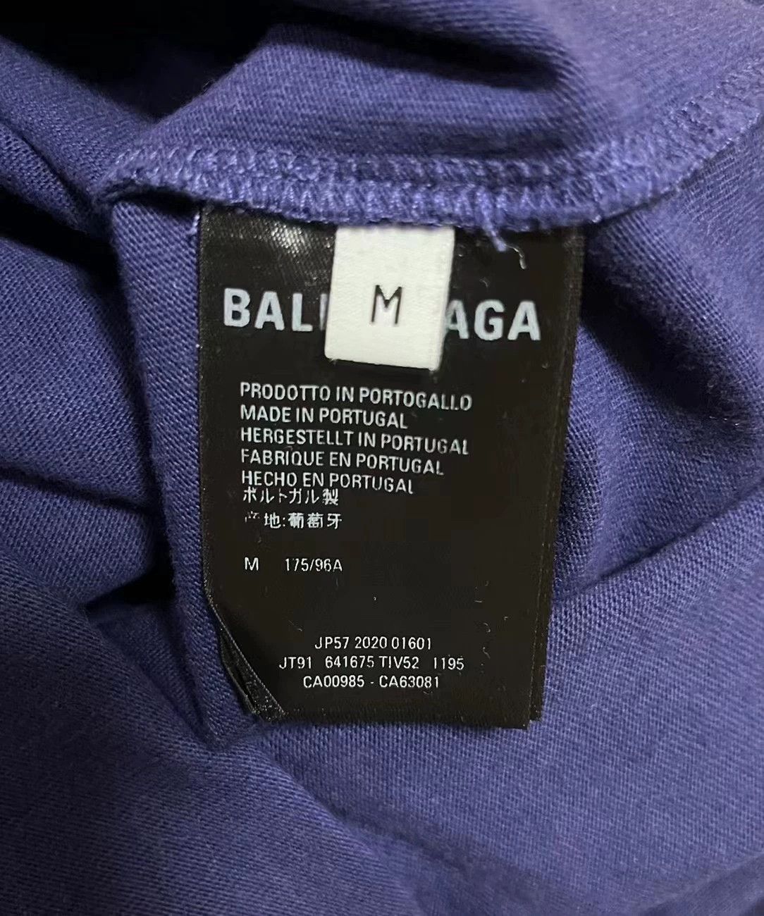 Balenciaga Balenciaga Cola Short Sleeves Size US M / EU 48-50 / 2 - 4 Thumbnail