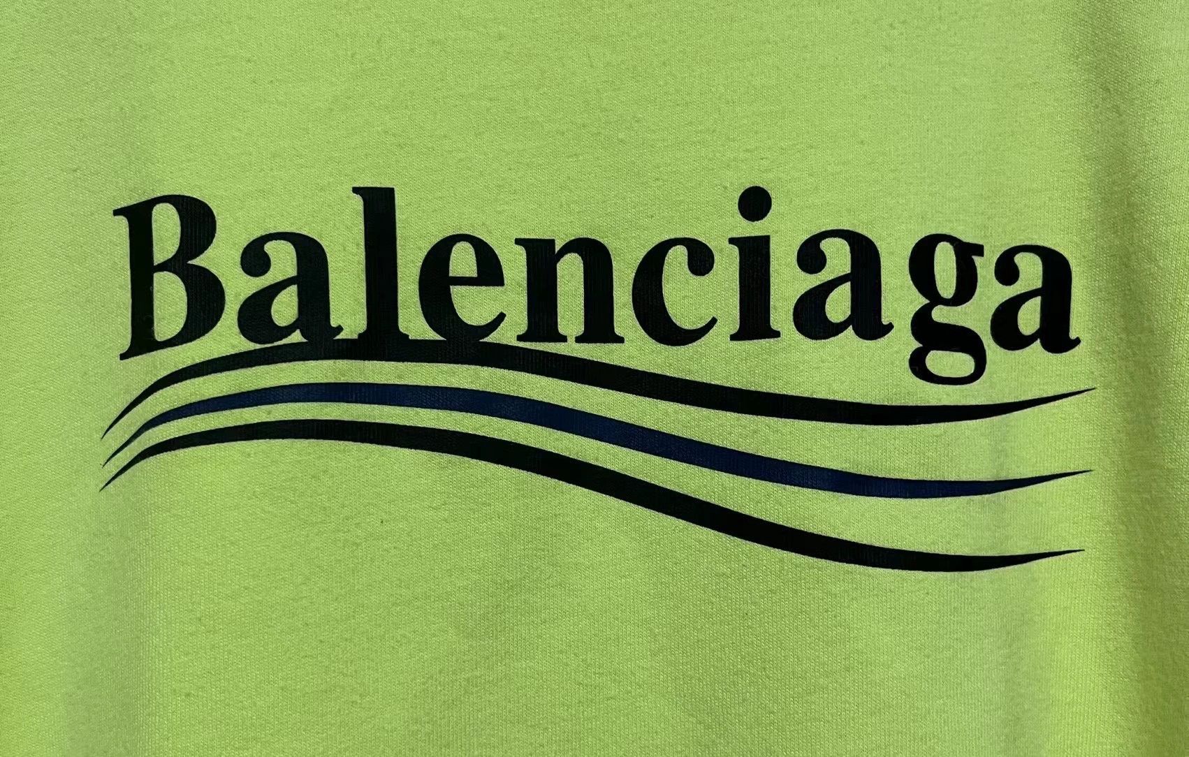 Balenciaga Balenciaga fluorescent yellow cola short sleeved shirt Size US S / EU 44-46 / 1 - 6 Thumbnail