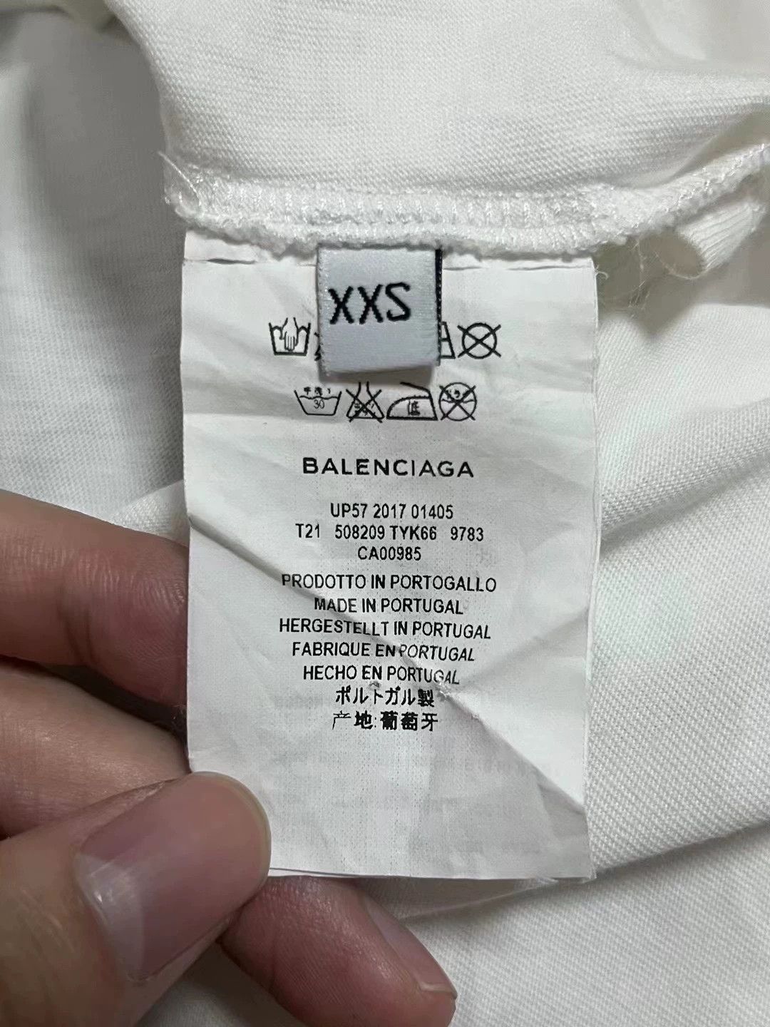 Balenciaga Balenciaga Speed Hunter Fake Two Short Sleeves Size US XXS / EU 40 - 4 Thumbnail