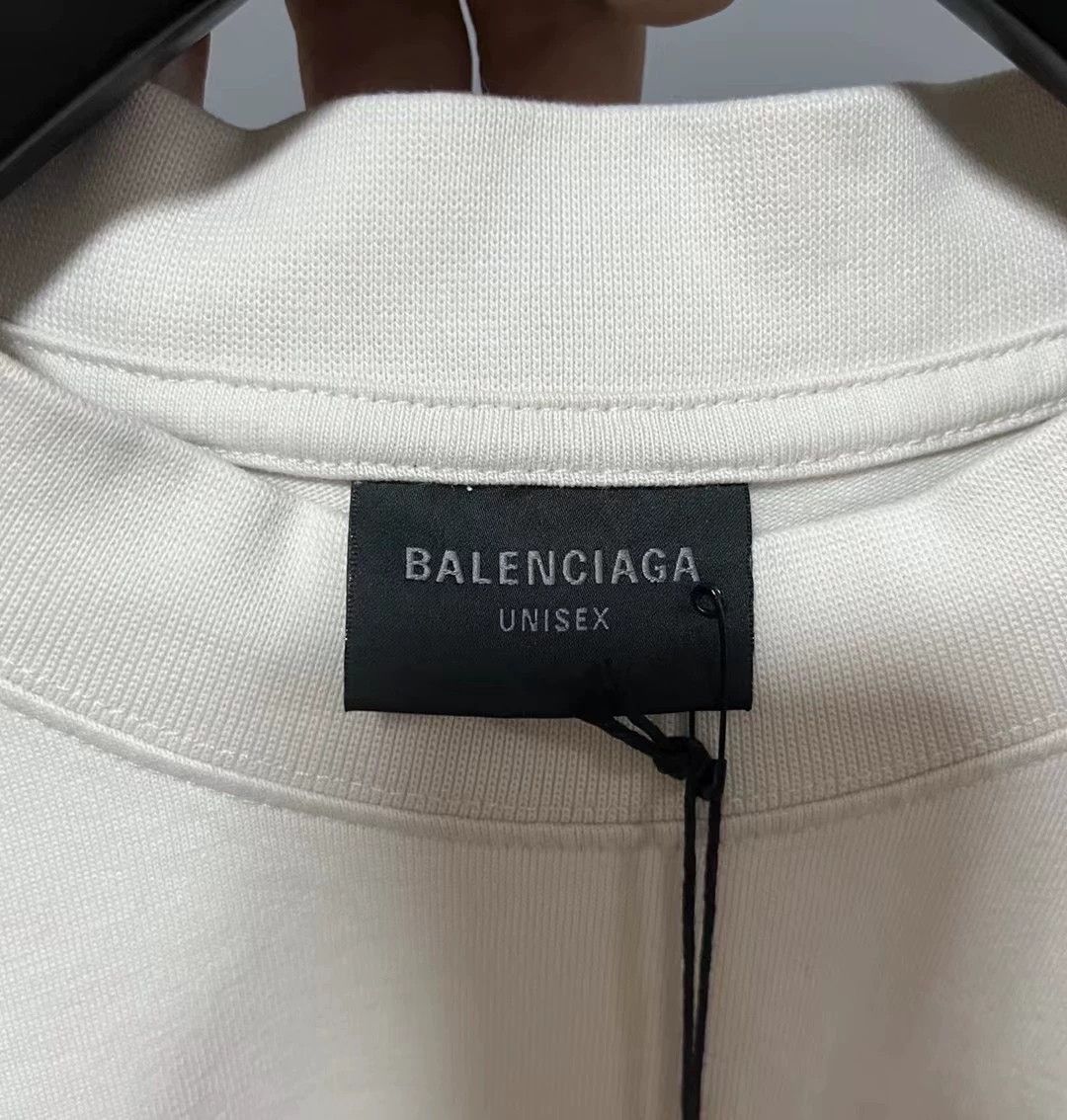 Balenciaga Balenciaga new blurred dissolution cola short sleeved shirt Size US M / EU 48-50 / 2 - 4 Thumbnail