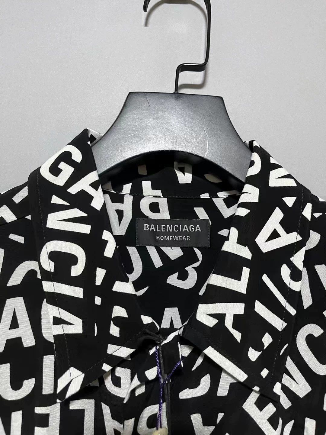 Balenciaga Balenciaga New Full Print Shirt Size US XXS / EU 40 - 3 Thumbnail