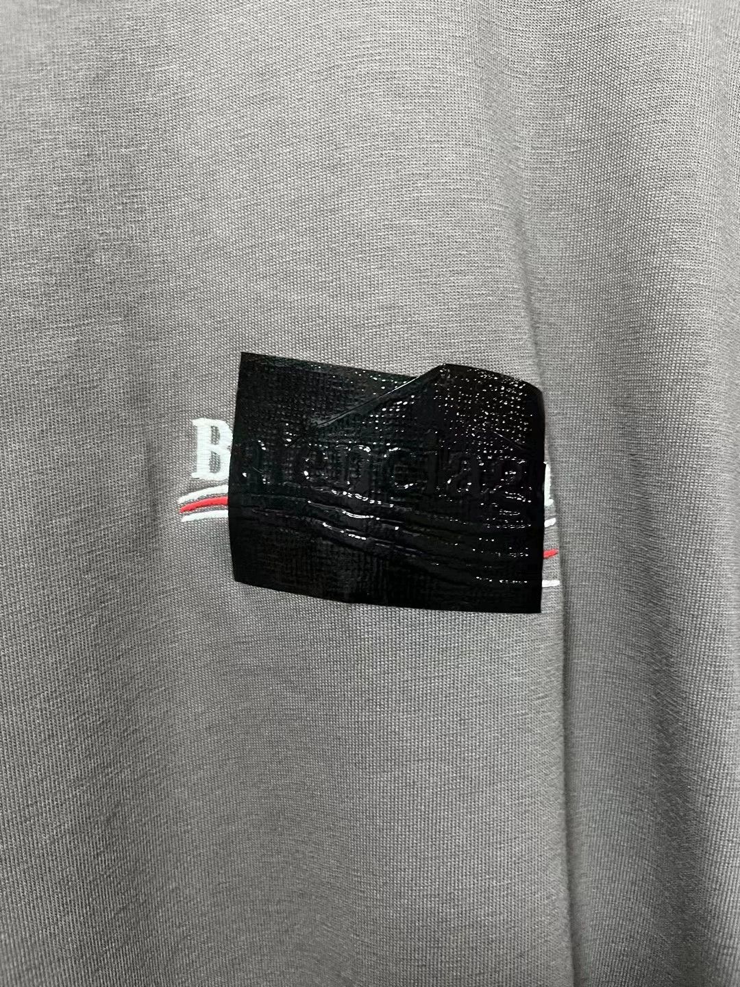 Balenciaga Balenciaga new embroidered tape cola short sleeved shirt Size US XS / EU 42 / 0 - 5 Thumbnail