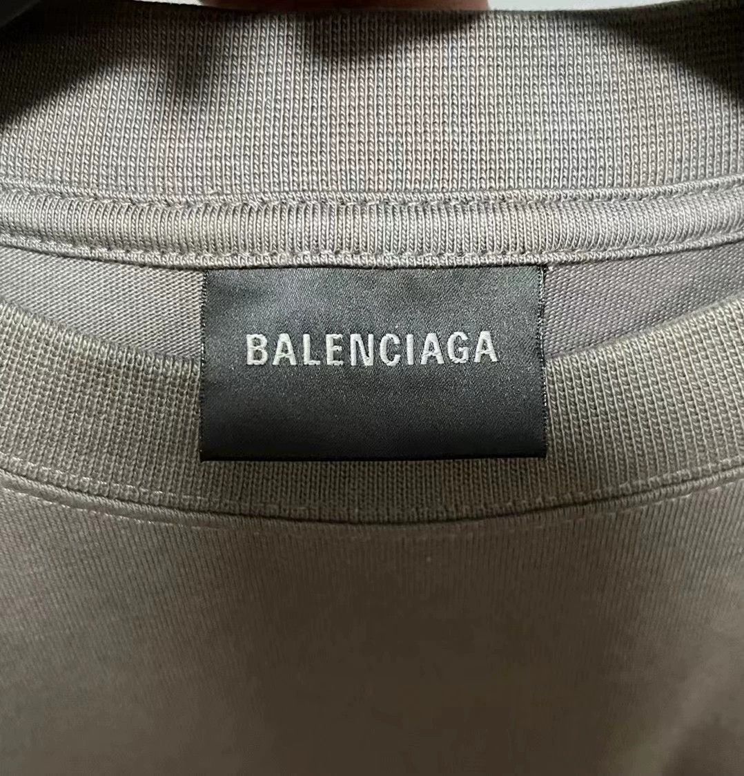Balenciaga Balenciaga new embroidered tape cola short sleeved shirt Size US XS / EU 42 / 0 - 3 Thumbnail