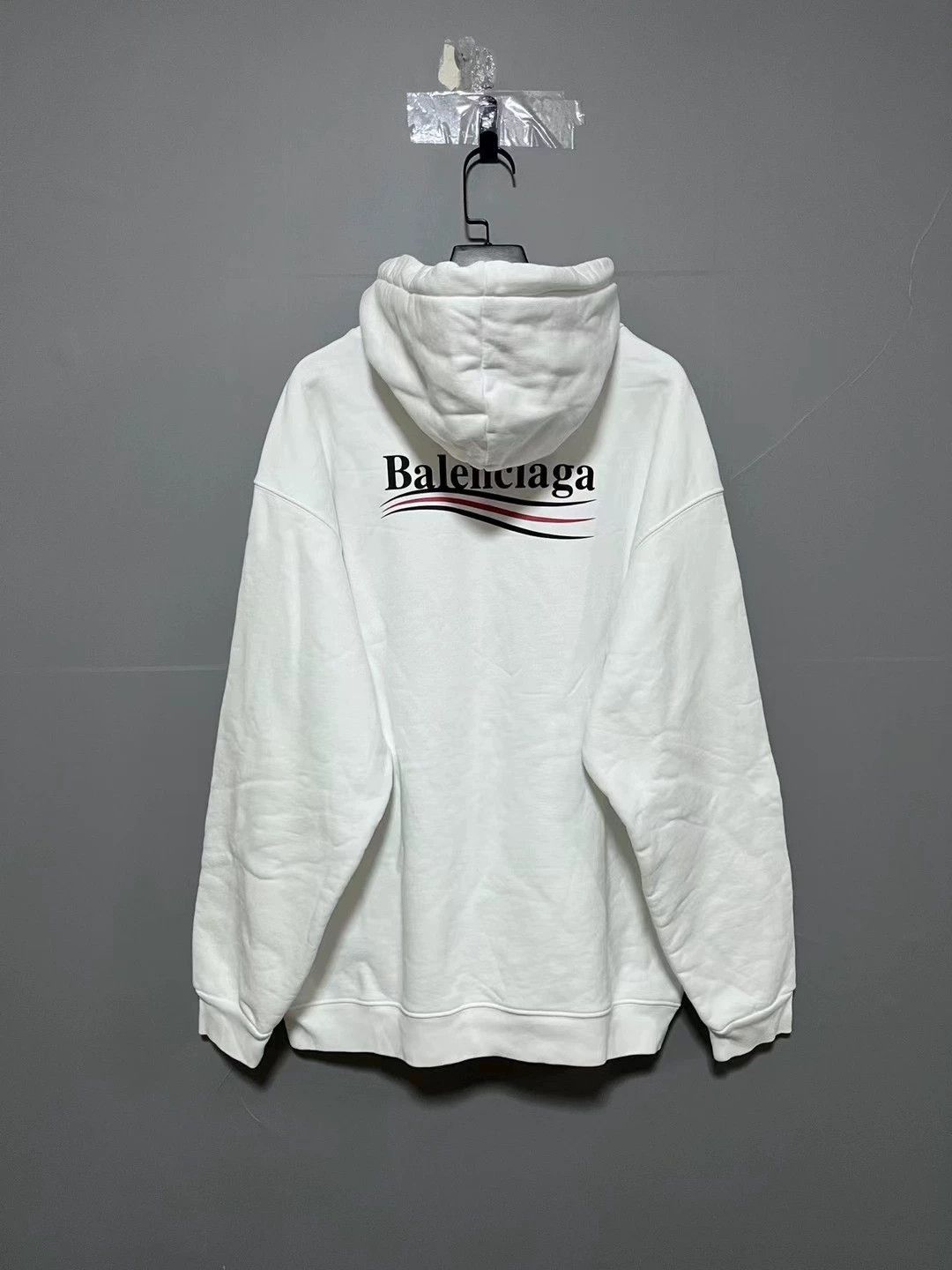 Balenciaga Balenciaga White Coke Hoodie Size US M / EU 48-50 / 2 - 2 Thumbnail