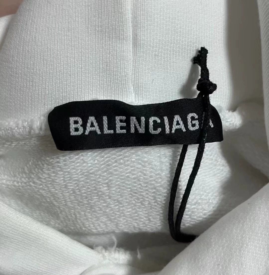 Balenciaga Balenciaga White Coke Hoodie Size US M / EU 48-50 / 2 - 3 Thumbnail