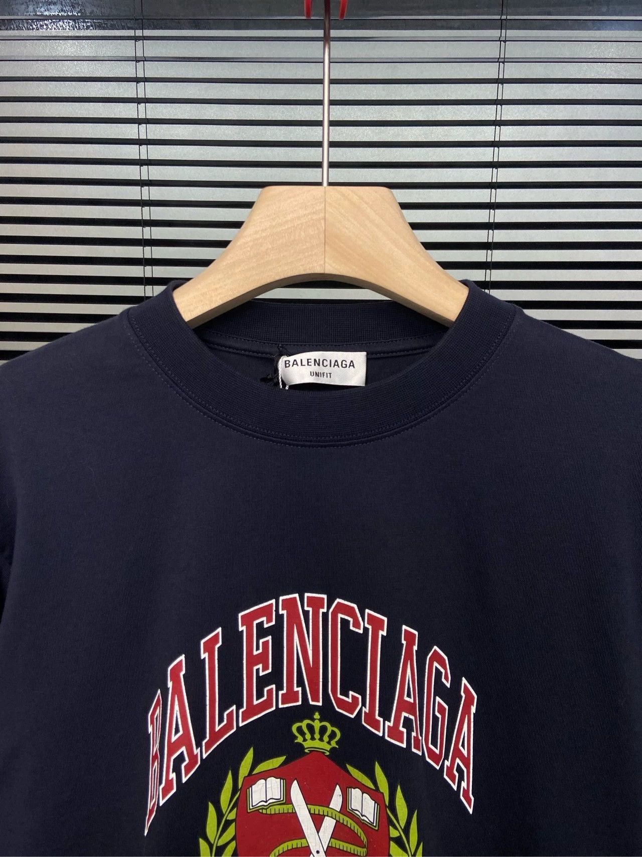 Balenciaga Balenciaga Crown Wheat Ear Scissors Short Sleeve Size US S / EU 44-46 / 1 - 4 Thumbnail