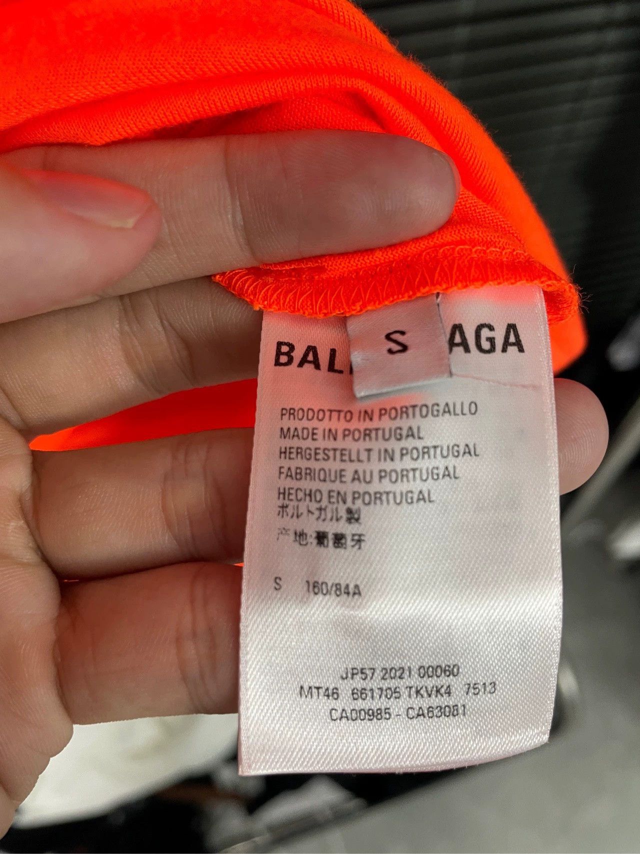 Balenciaga Balenciaga logo slogan logo short sleeved T-shirt Size US S / EU 44-46 / 1 - 6 Thumbnail