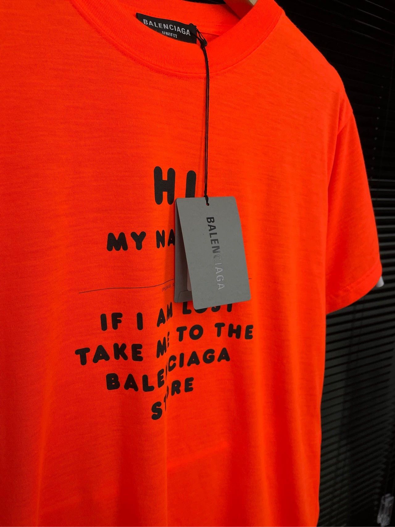 Balenciaga Balenciaga logo slogan logo short sleeved T-shirt Size US S / EU 44-46 / 1 - 2 Thumbnail