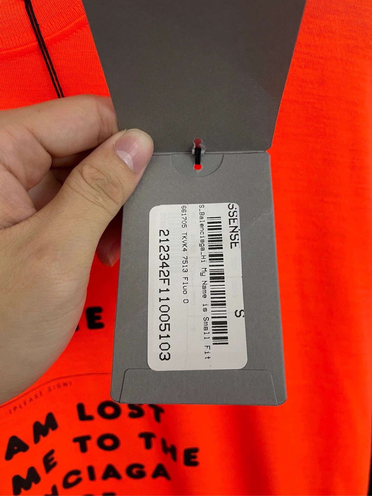 Balenciaga Balenciaga logo slogan logo short sleeved T-shirt Size US S / EU 44-46 / 1 - 3 Thumbnail