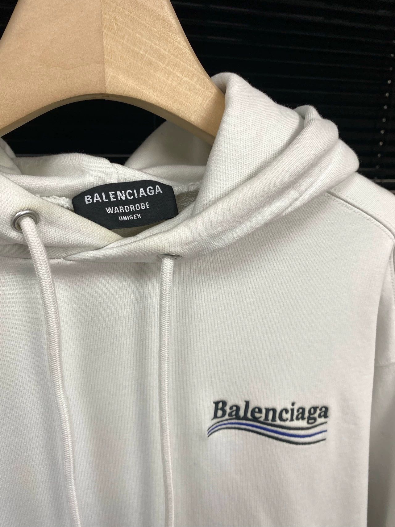 Balenciaga Balenciaga Embroidered Cola Wave Hoodie Size US S / EU 44-46 / 1 - 3 Thumbnail