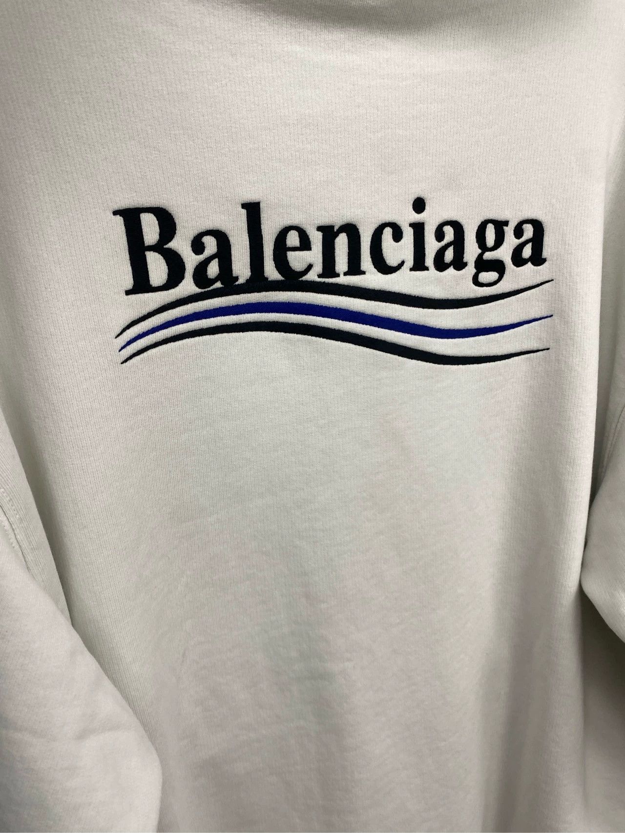 Balenciaga Balenciaga Embroidered Cola Wave Hoodie Size US S / EU 44-46 / 1 - 2 Thumbnail