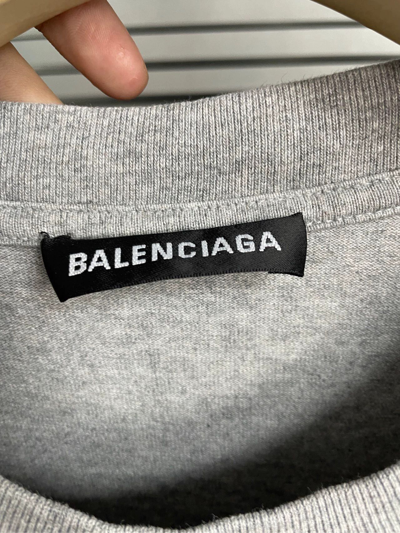 Balenciaga Balenciaga front and back logo letter short sleeved T-shirt Size US S / EU 44-46 / 1 - 2 Thumbnail