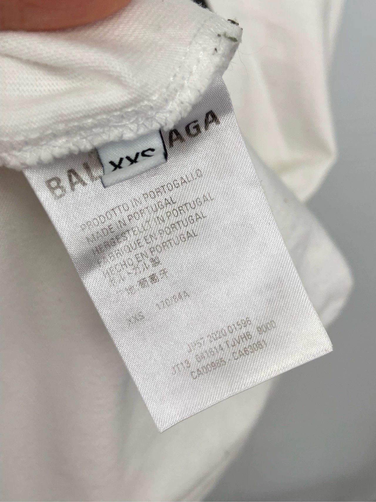 Balenciaga Balenciaga Letter Architecture Printed Round Neck Short Sleeve T-shirt Size US XXS / EU 40 - 6 Thumbnail