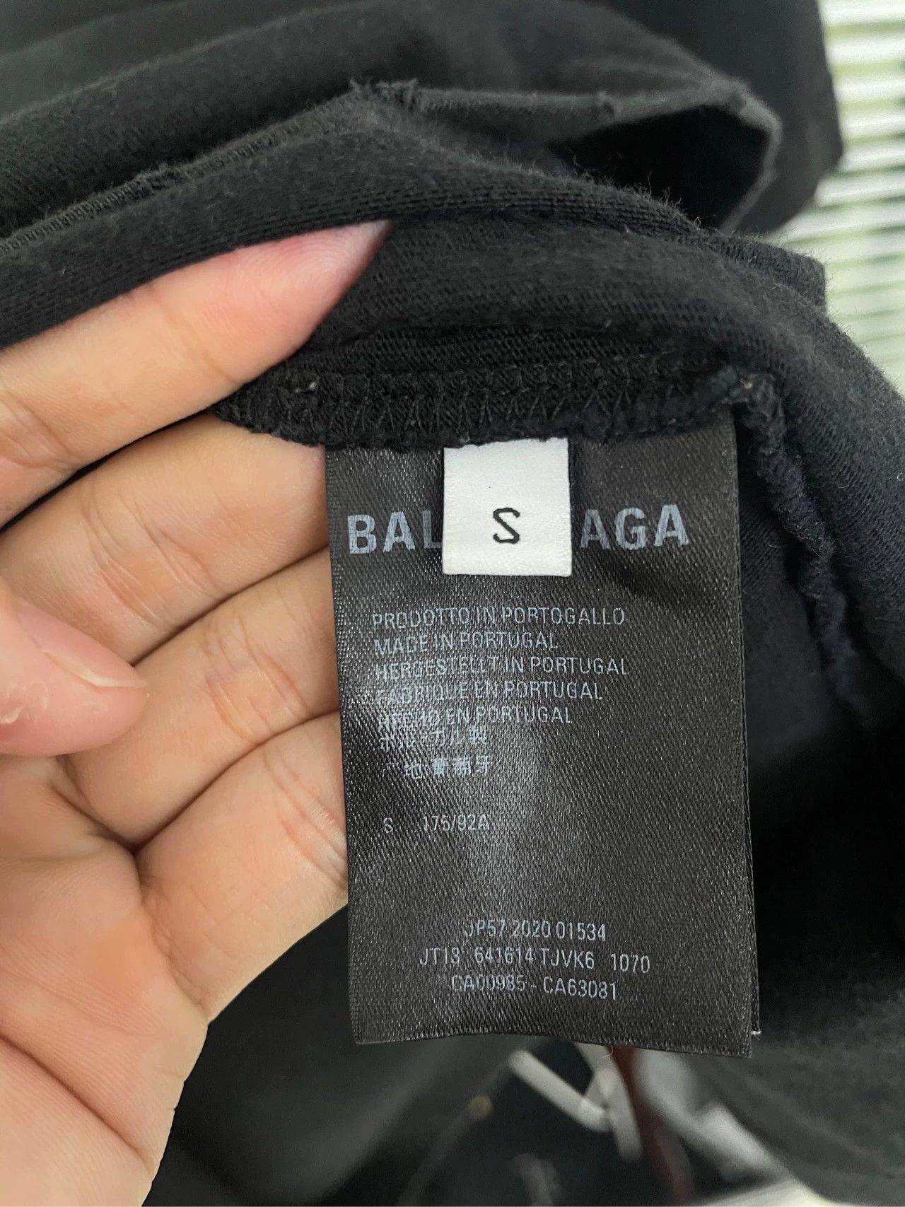 Balenciaga Balenciaga Marathon Letter Logo Short Sleeve Size US S / EU 44-46 / 1 - 3 Thumbnail