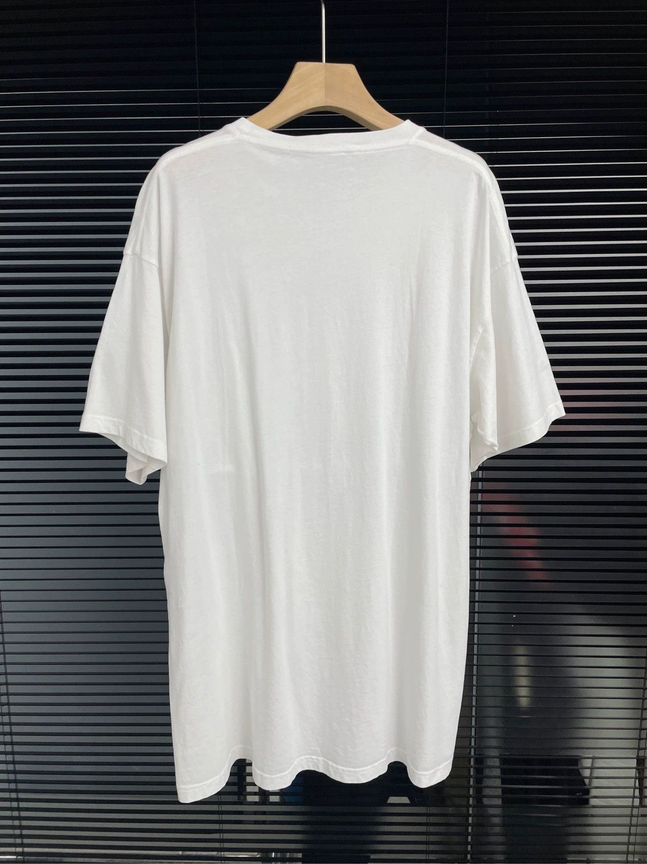 Balenciaga Balenciaga Double B Letter White Short Sleeve Size US S / EU 44-46 / 1 - 5 Thumbnail