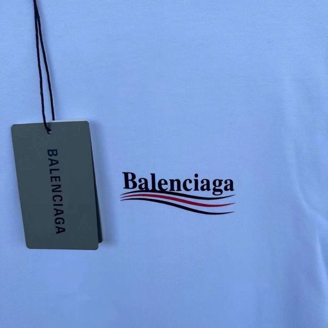Balenciaga Balenciaga white cola short sleeved shirt Size US S / EU 44-46 / 1 - 3 Thumbnail