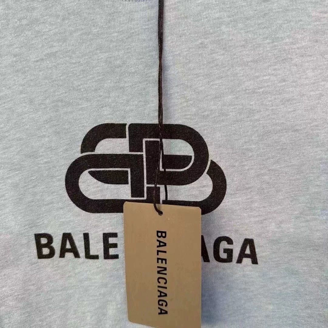 Balenciaga Balenciaga Haze Blue Lock Short Sleeve Size US S / EU 44-46 / 1 - 3 Thumbnail