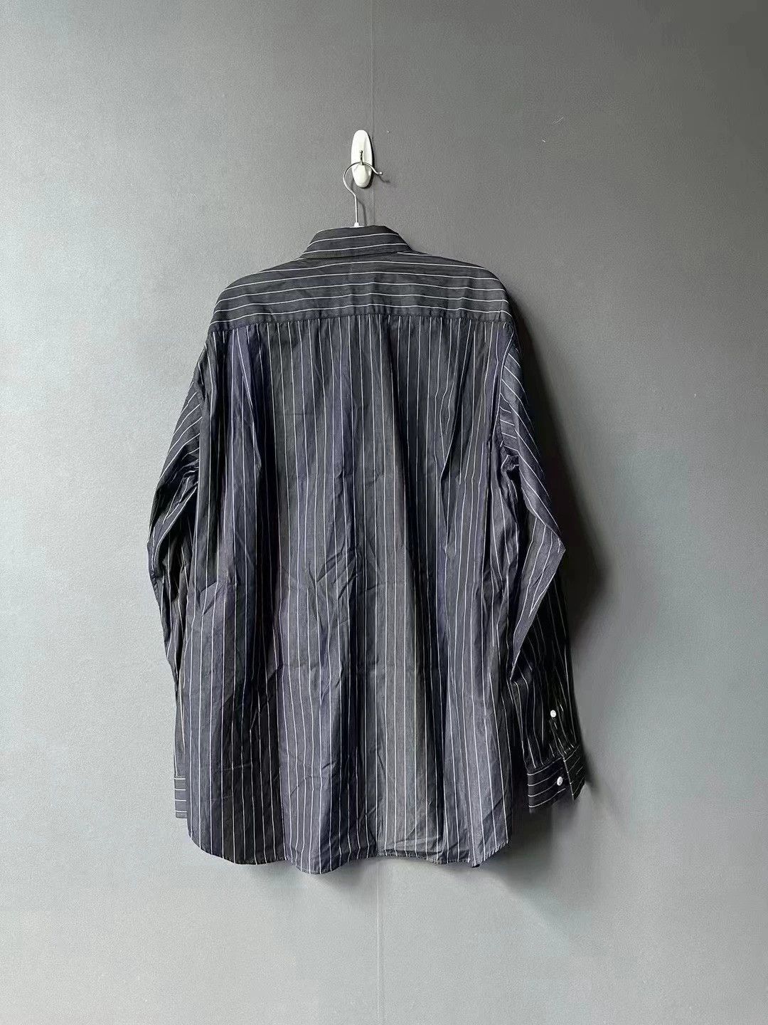 Balenciaga Balenciaga striped embroidered shirt Size US S / EU 44-46 / 1 - 2 Thumbnail
