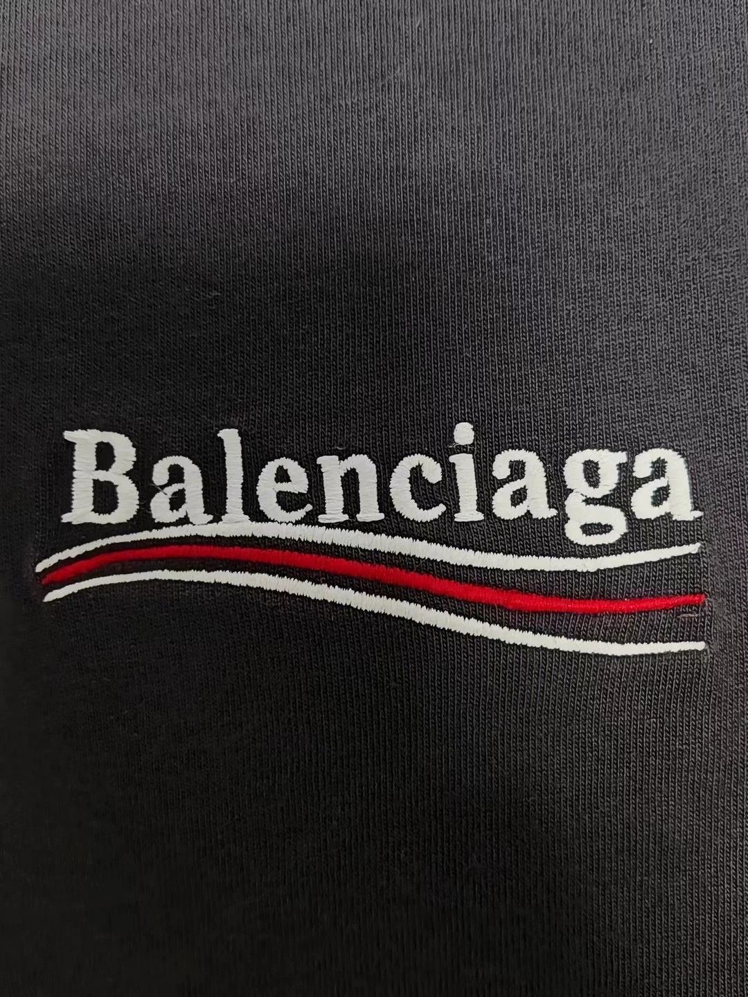 Balenciaga Balenciaga 22ss embroidered cola logo washed short sleeved shirt Size US S / EU 44-46 / 1 - 3 Thumbnail