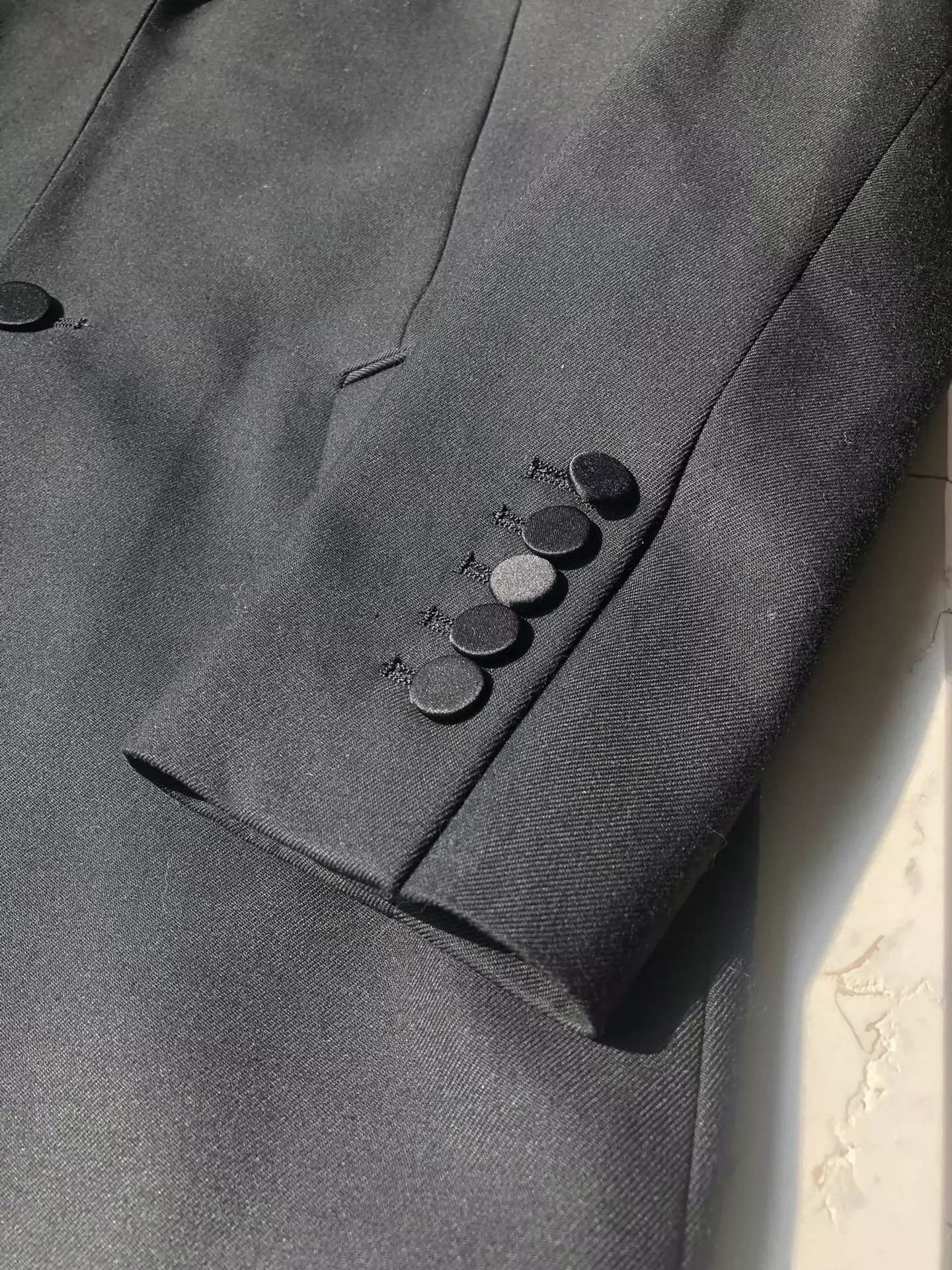 Saint Laurent Paris Saint Laurent Paris Women's black suit jacket Size US L / EU 52-54 / 3 - 5 Thumbnail