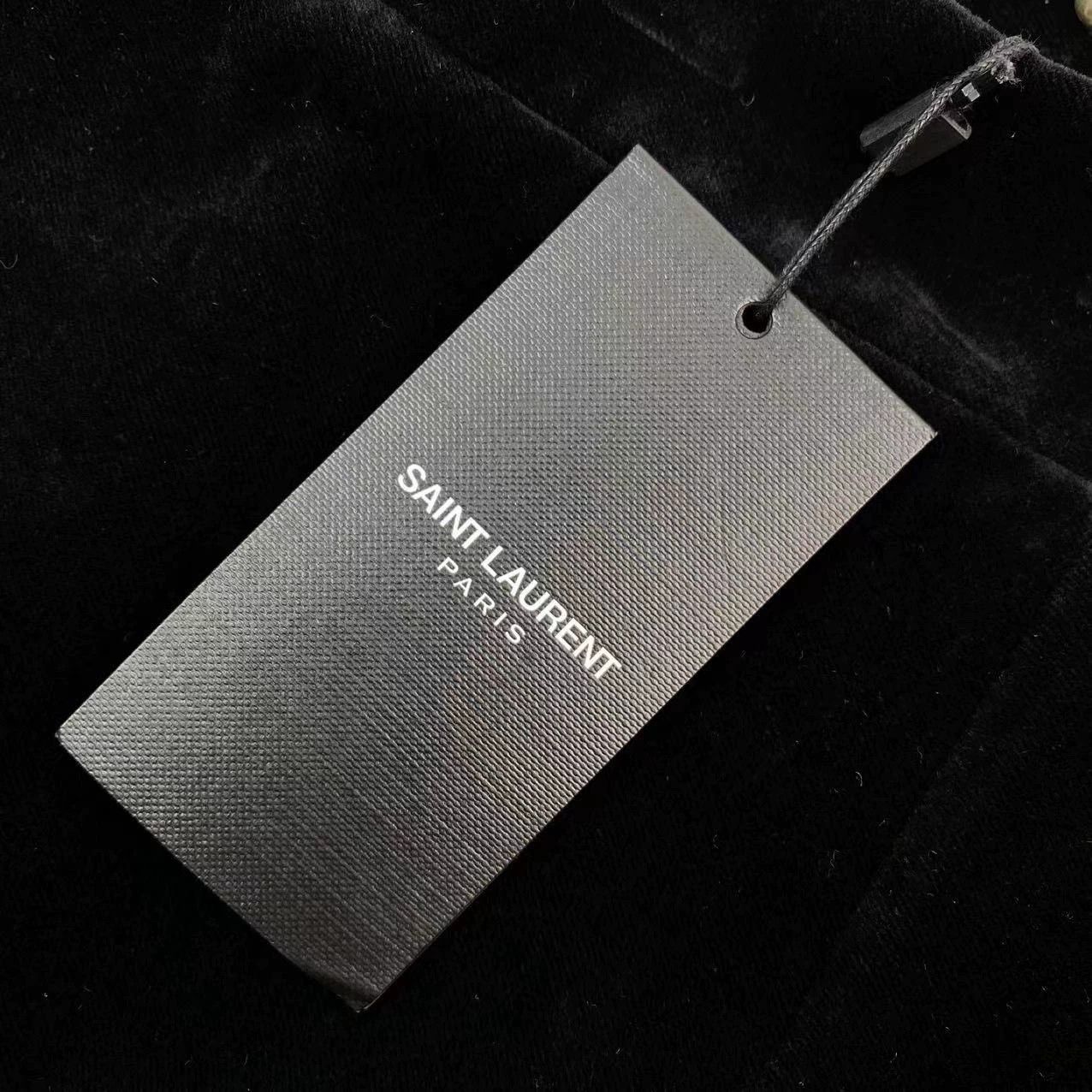 Saint Laurent Paris Saint Laurent Paris Black velvet short skirt Size US 42 / EU 58 - 6 Thumbnail