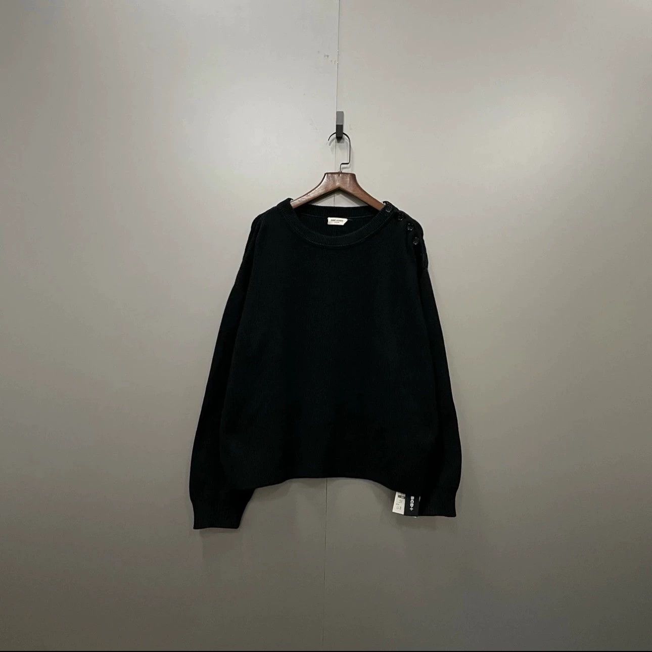 Saint Laurent Paris Saint Laurent Paris Round neck knitted sweater Size US L / EU 52-54 / 3 - 4 Thumbnail