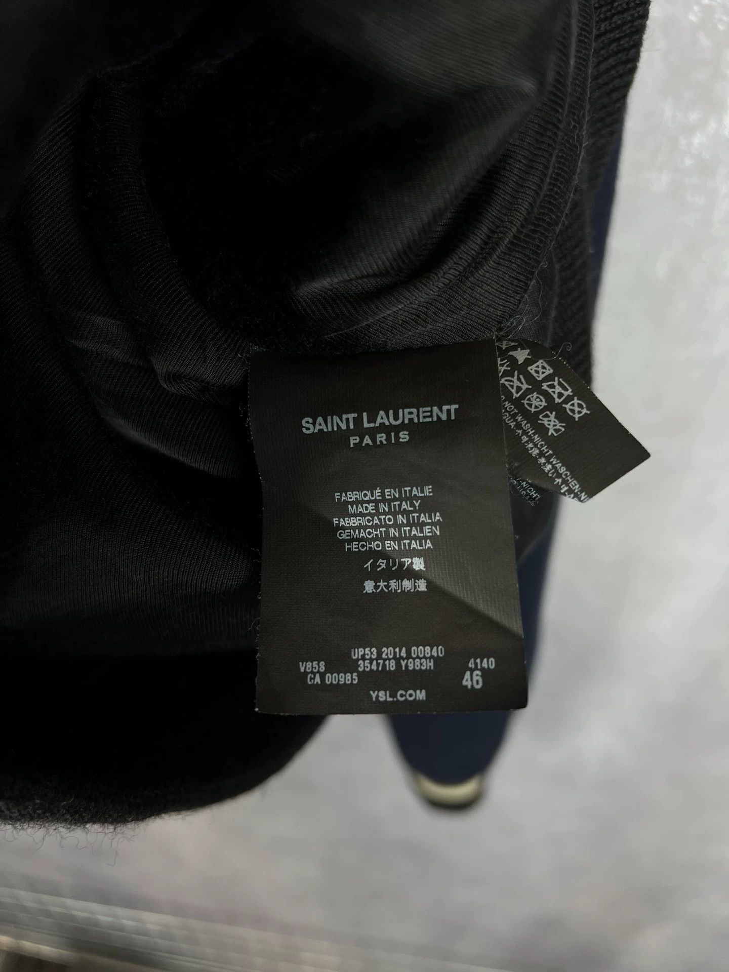 Saint Laurent Paris Saint Laurent Paris Classic baseball jacket Size US S / EU 44-46 / 1 - 4 Thumbnail