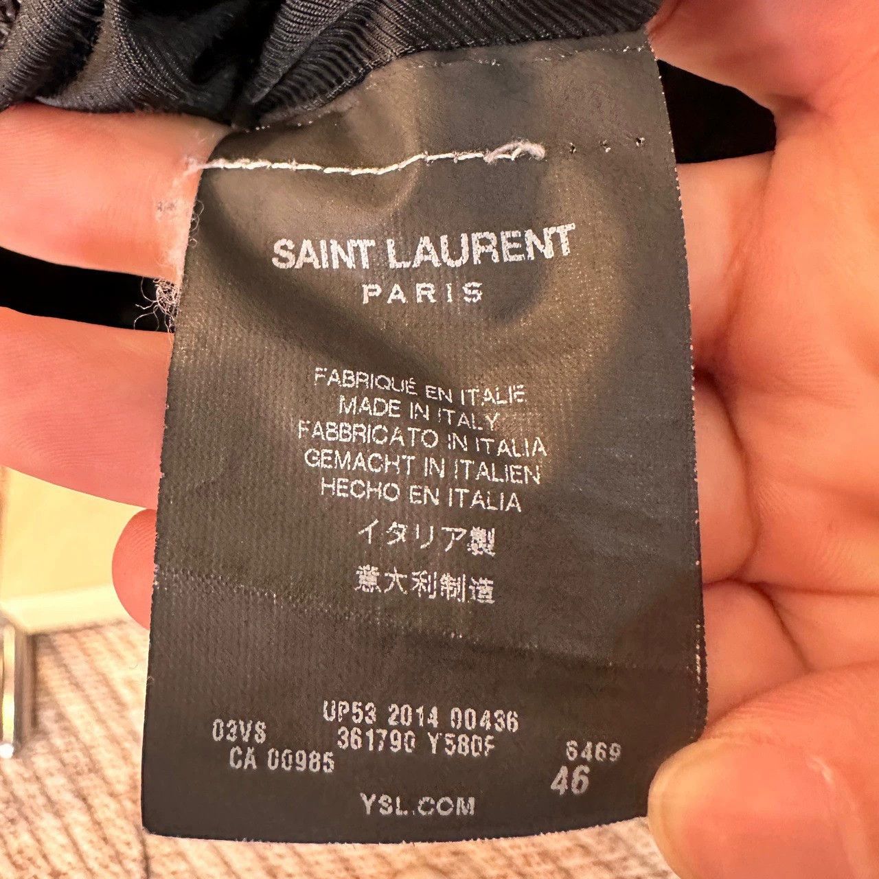 Saint Laurent Paris Saint Laurent Paris Red leopard print baseball jacket Size US S / EU 44-46 / 1 - 5 Thumbnail
