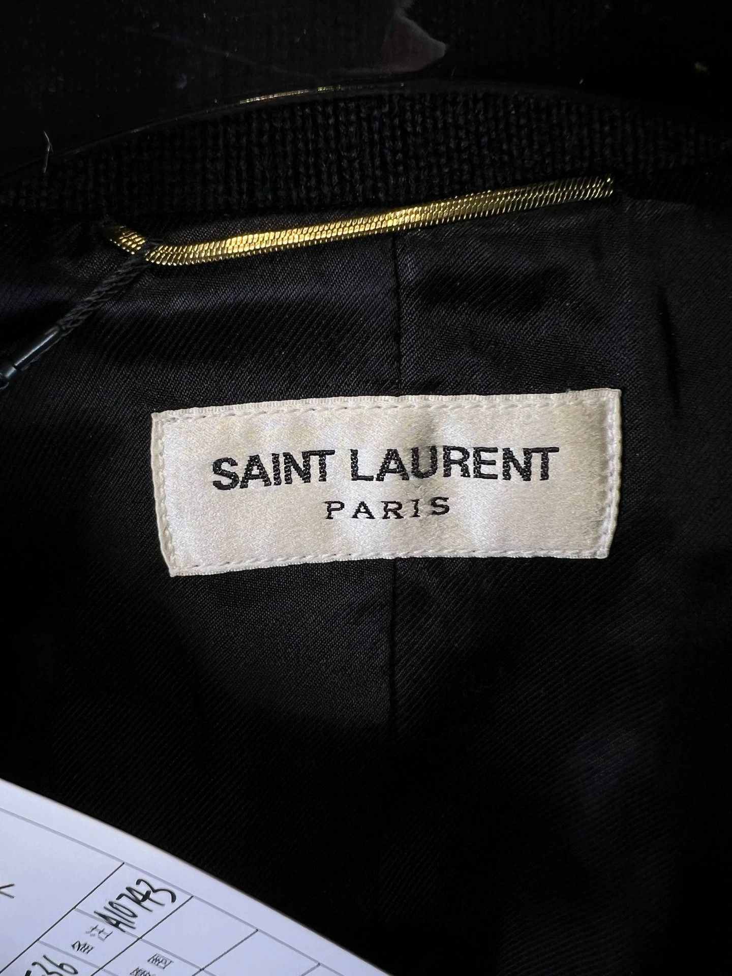 Saint Laurent Paris Saint Laurent Paris Classic baseball jacket Size US M / EU 48-50 / 2 - 4 Thumbnail