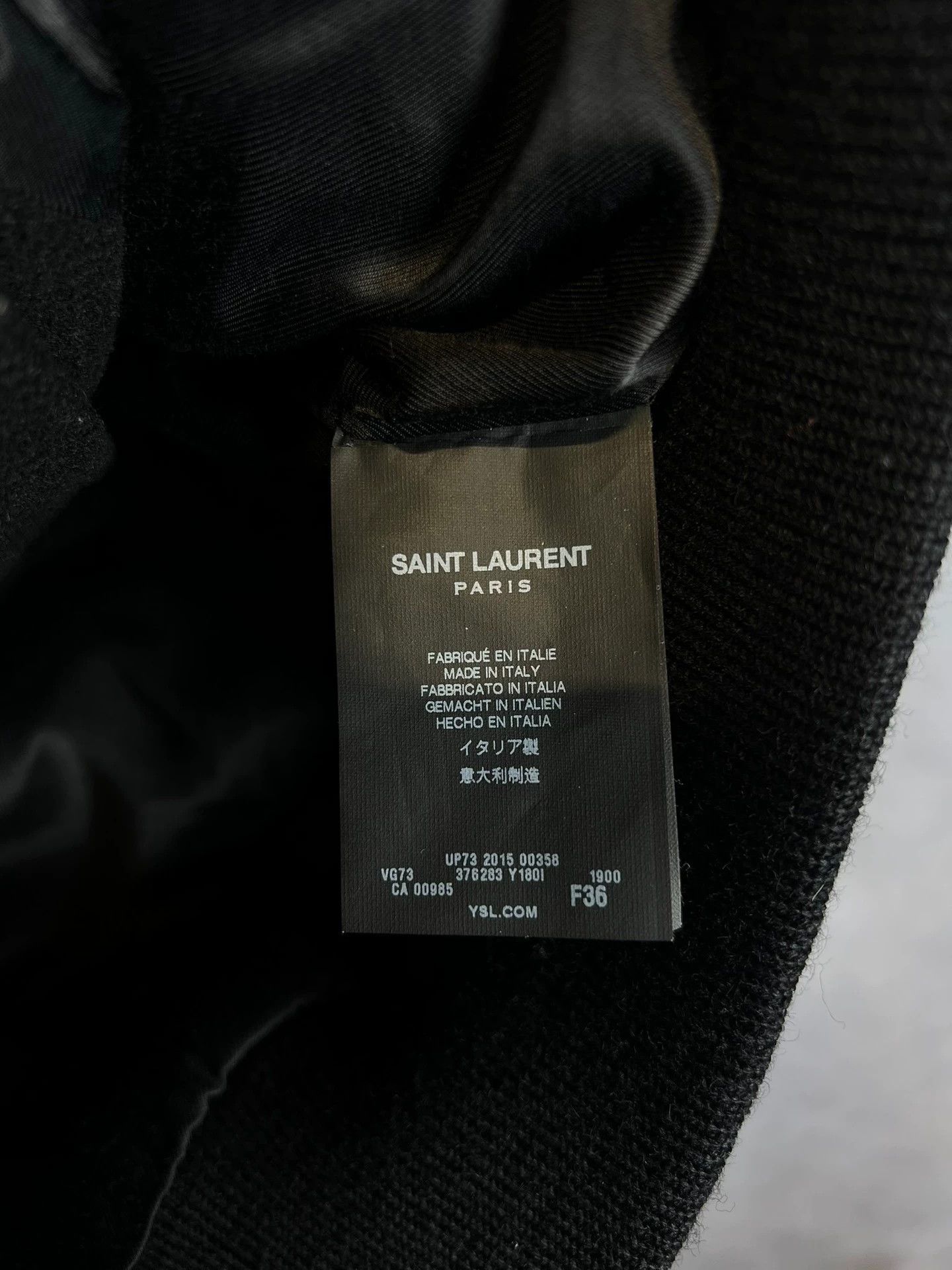 Saint Laurent Paris Saint Laurent Paris Classic baseball jacket Size US M / EU 48-50 / 2 - 3 Thumbnail