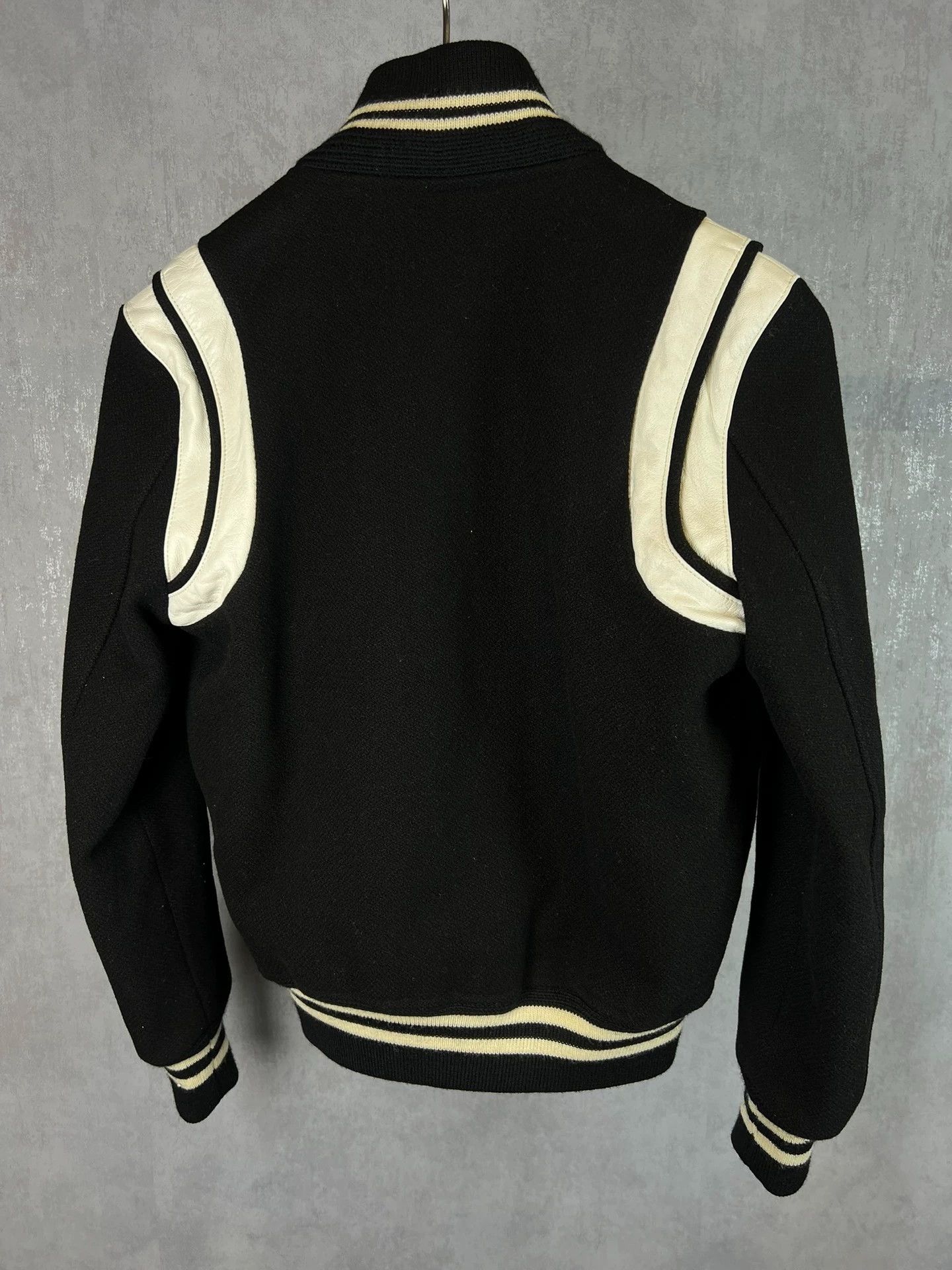 Saint Laurent Paris Saint Laurent Paris Classic baseball jacket Size US M / EU 48-50 / 2 - 2 Thumbnail