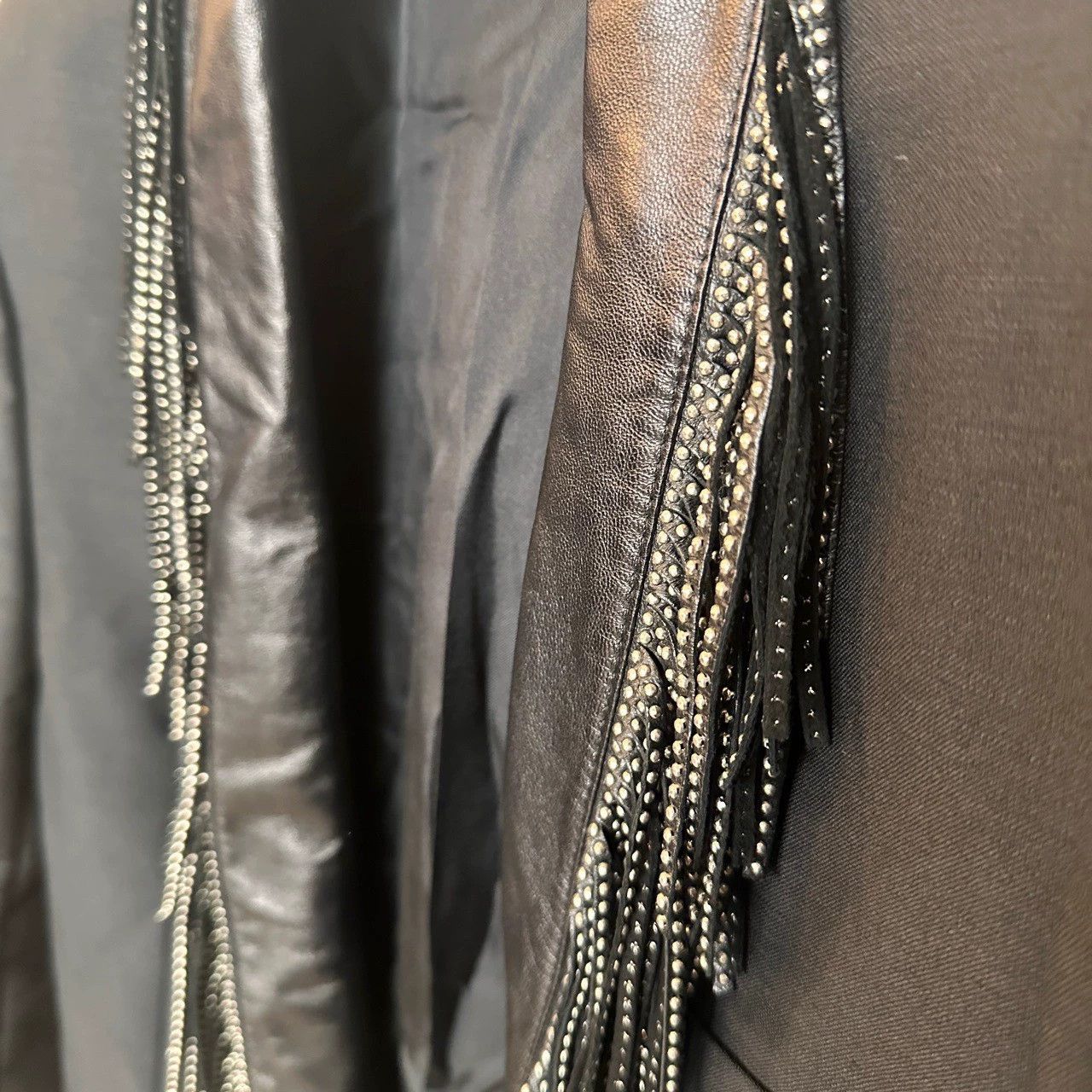 Saint Laurent Paris Saint Laurent Paris Tassel patchwork suit jacket Size US S / EU 44-46 / 1 - 3 Thumbnail