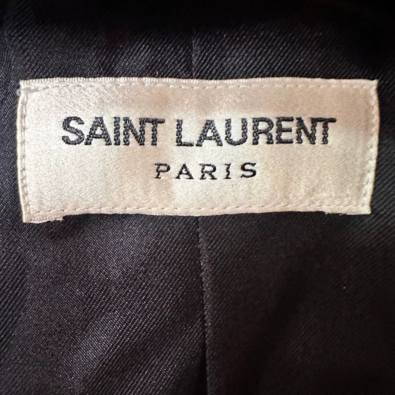 Saint Laurent Paris Saint Laurent Paris Tassel patchwork suit jacket Size US S / EU 44-46 / 1 - 4 Thumbnail