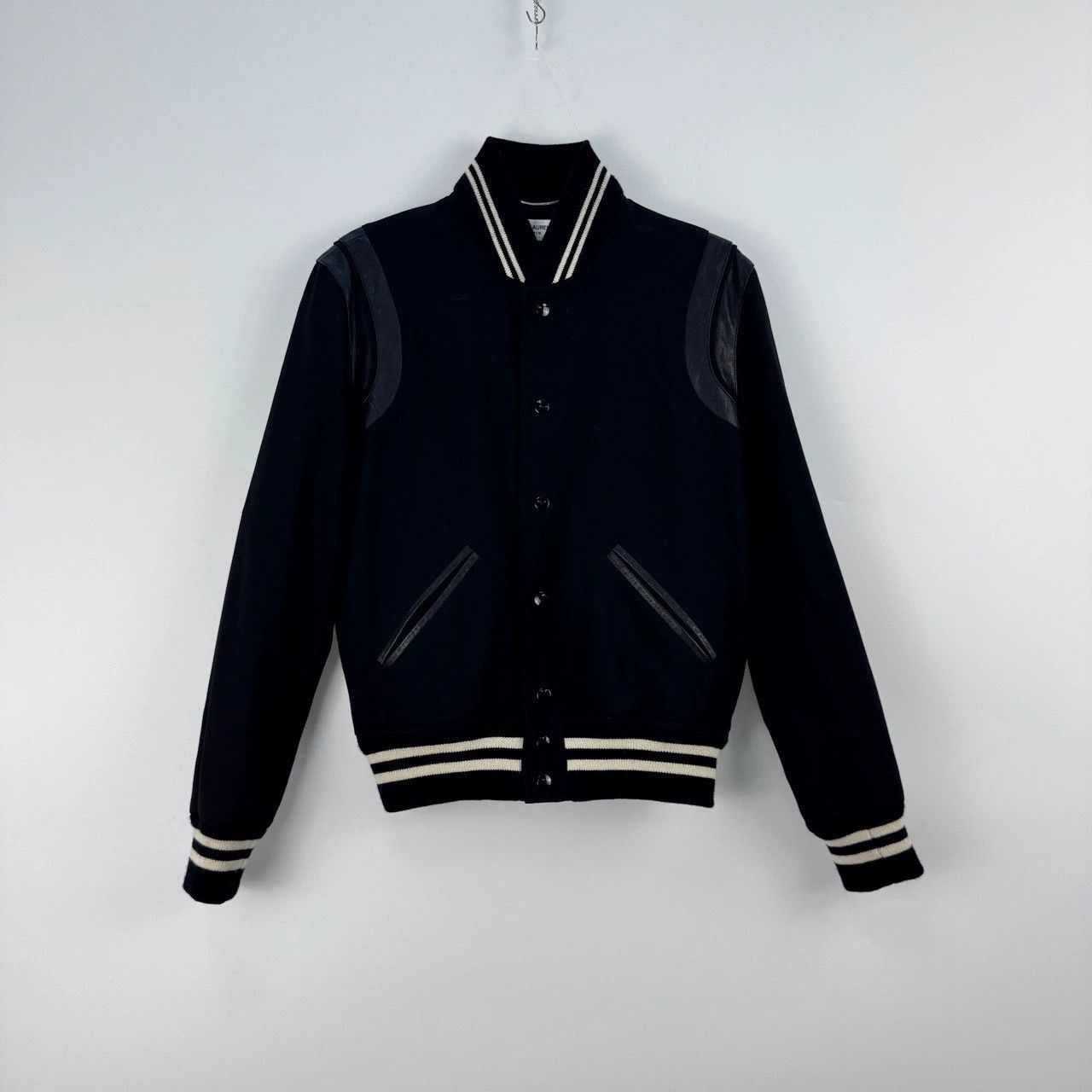 Saint Laurent Paris Saint Laurent Paris Classic baseball jacket Size US S / EU 44-46 / 1 - 3 Thumbnail