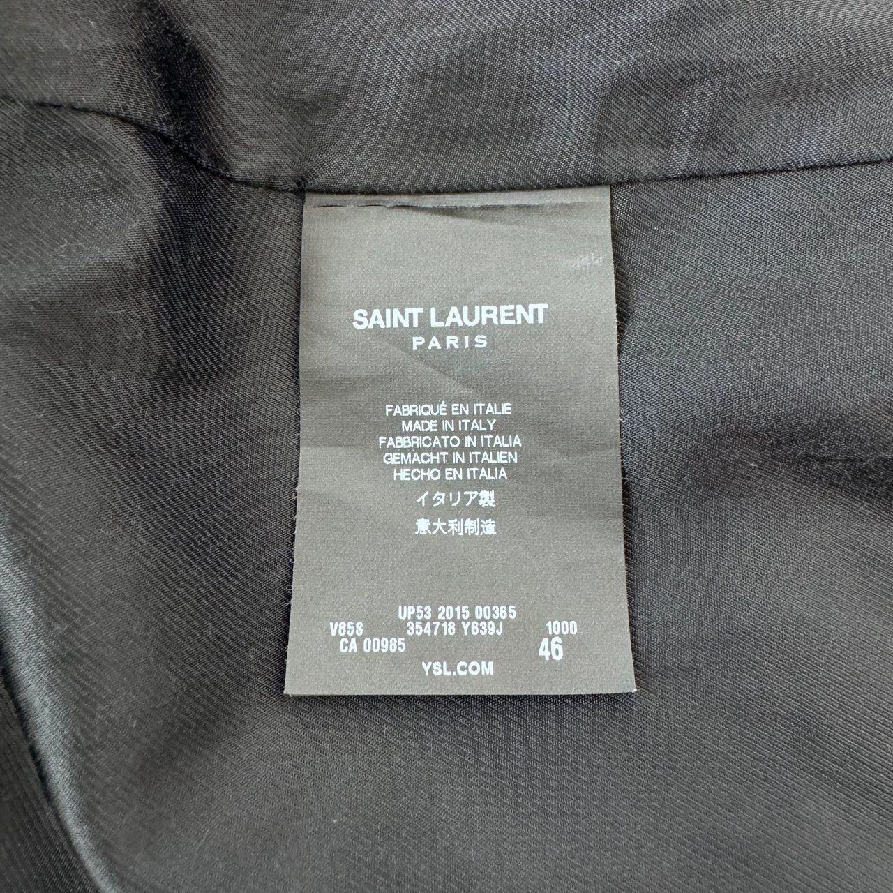 Saint Laurent Paris Saint Laurent Paris Classic baseball jacket Size US S / EU 44-46 / 1 - 6 Thumbnail