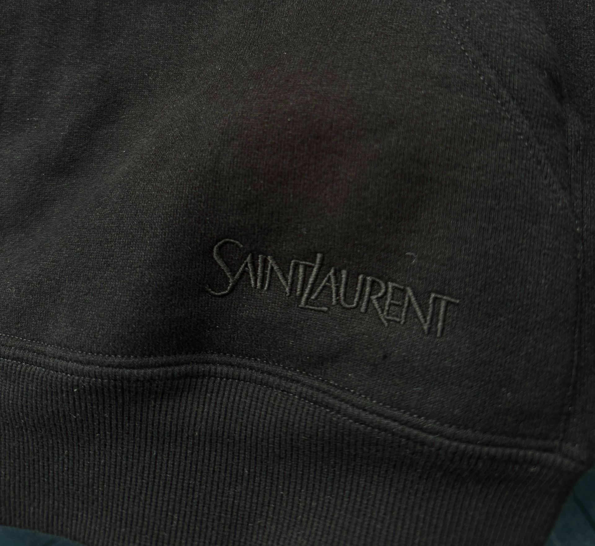 Saint Laurent Paris Saint Laurent Paris Solid color zipper loose hooded sweatshirt Size US M / EU 48-50 / 2 - 5 Thumbnail