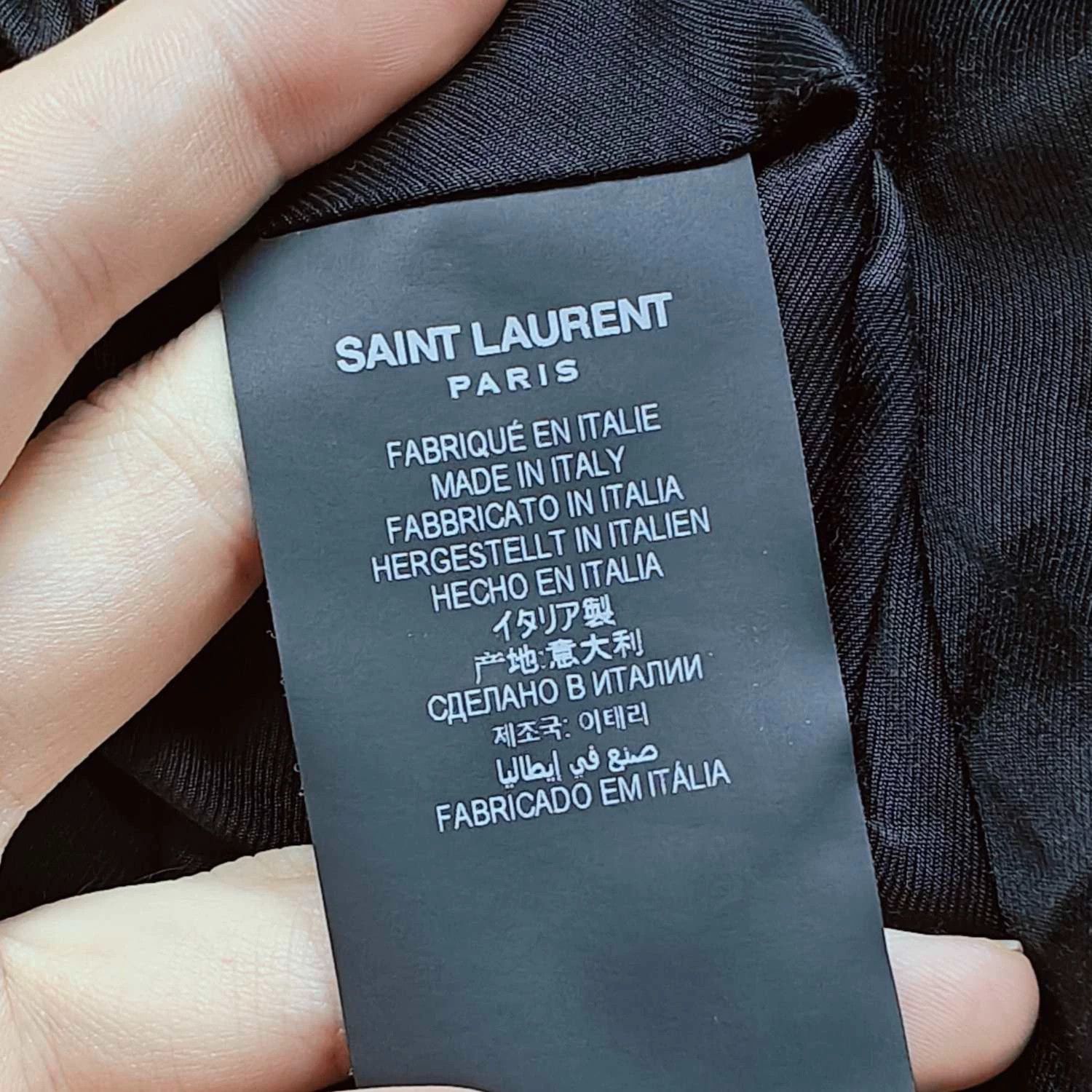 Saint Laurent Paris Saint Laurent Paris Classic baseball jacket Size US S / EU 44-46 / 1 - 5 Thumbnail