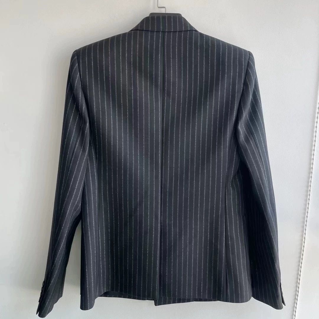 Saint Laurent Paris Saint Laurent Paris Striped suit jacket Size US M / EU 48-50 / 2 - 3 Thumbnail