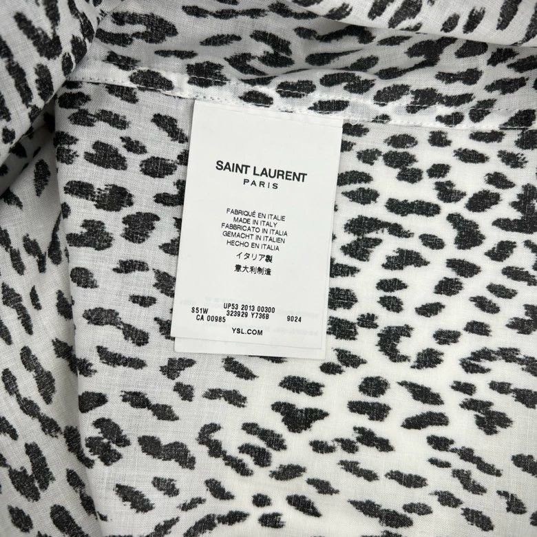 Saint Laurent Paris Saint Laurent Paris Popular leopard print shirt Size US M / EU 48-50 / 2 - 6 Thumbnail