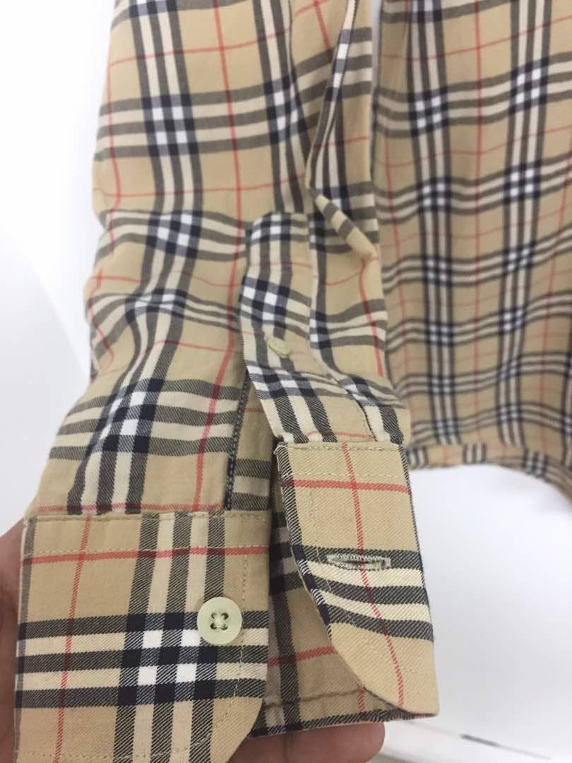 Burberry × Vintage Vintage Burberry Checked Long Sleeve Button-up Size US M / EU 48-50 / 2 - 5 Thumbnail