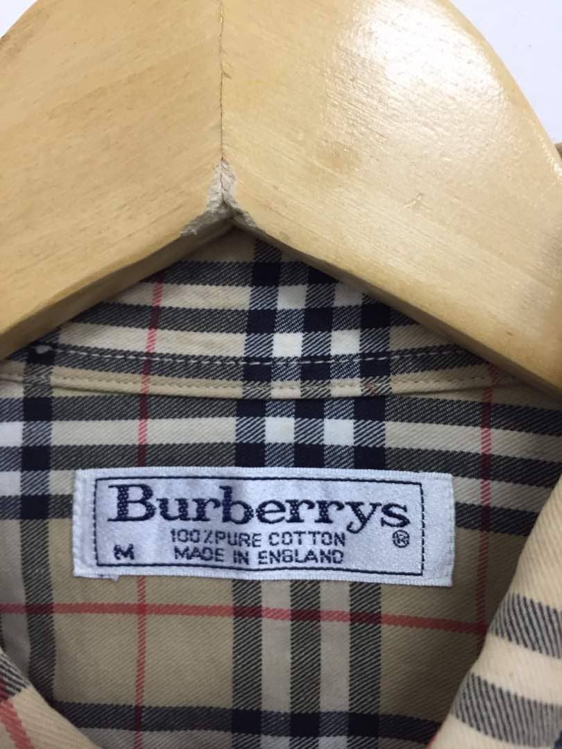 Burberry × Vintage Vintage Burberry Checked Long Sleeve Button-up Size US M / EU 48-50 / 2 - 3 Thumbnail