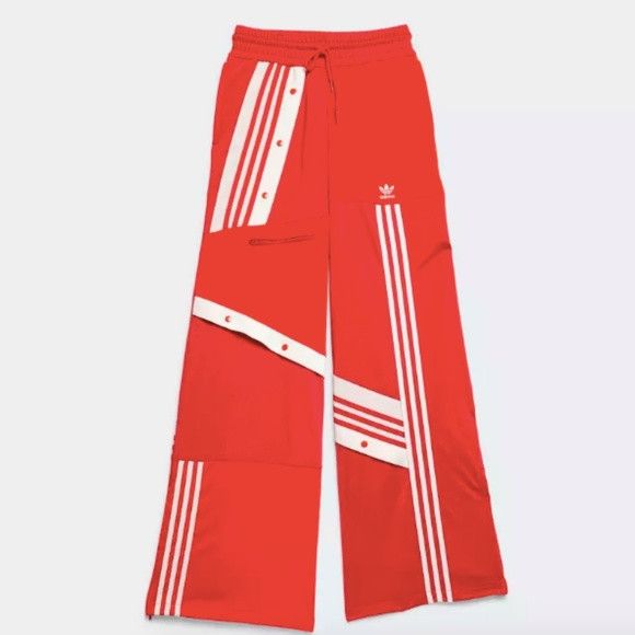 Deconstructed adidas track pants online