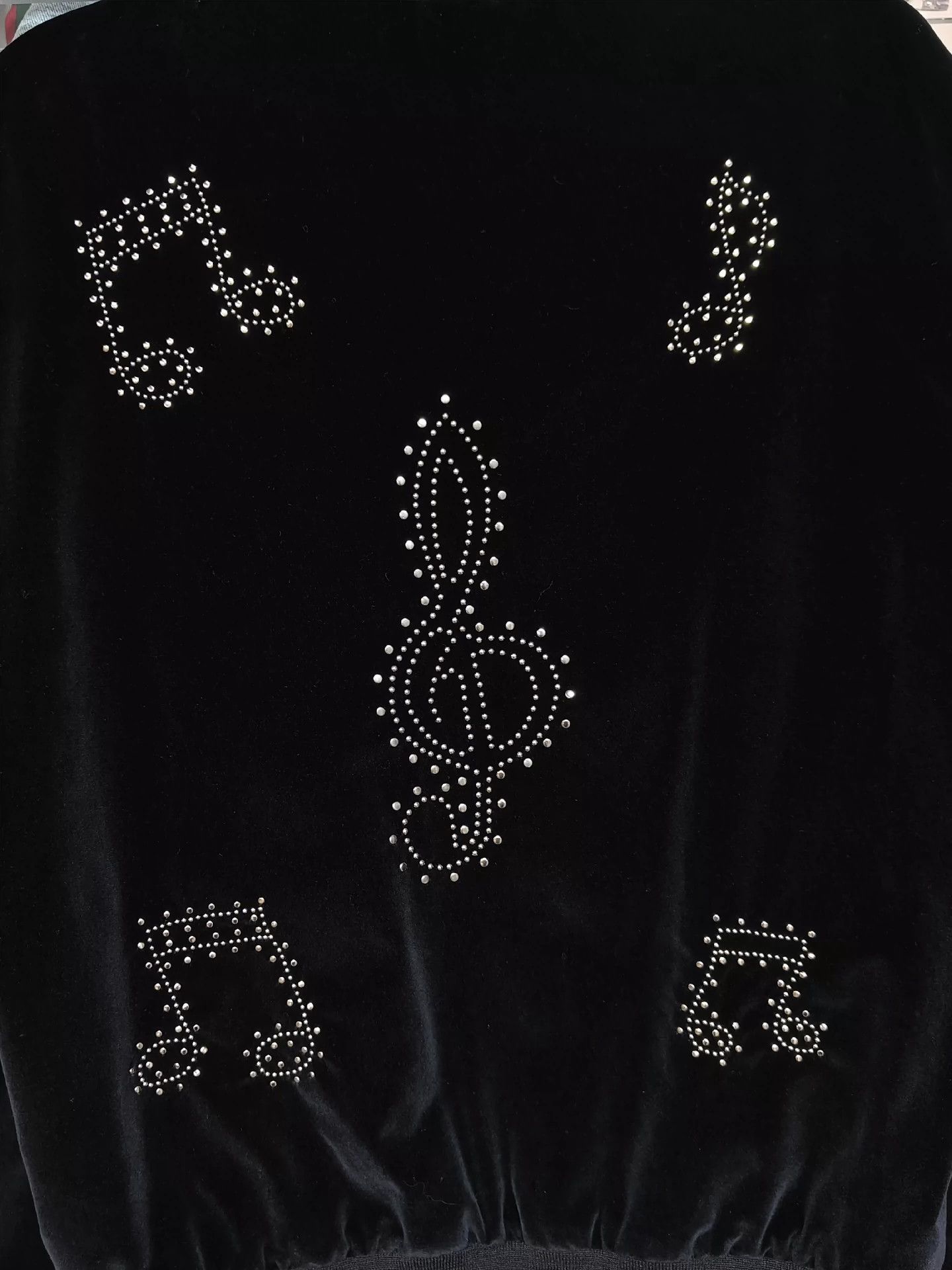 Saint Laurent Paris Saint Laurent Paris Black velvet note rivet jacket Size US M / EU 48-50 / 2 - 4 Thumbnail