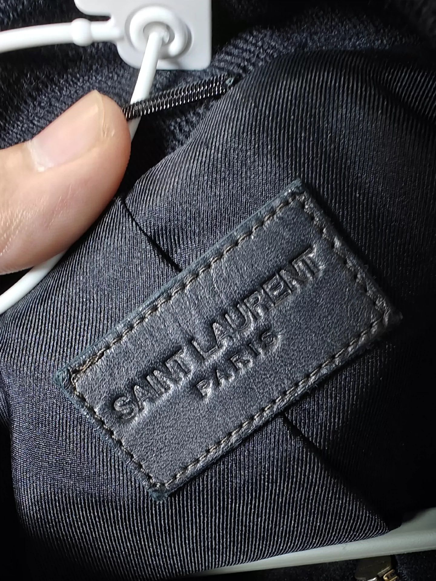 Saint Laurent Paris Saint Laurent Paris Black velvet note rivet jacket Size US M / EU 48-50 / 2 - 5 Thumbnail