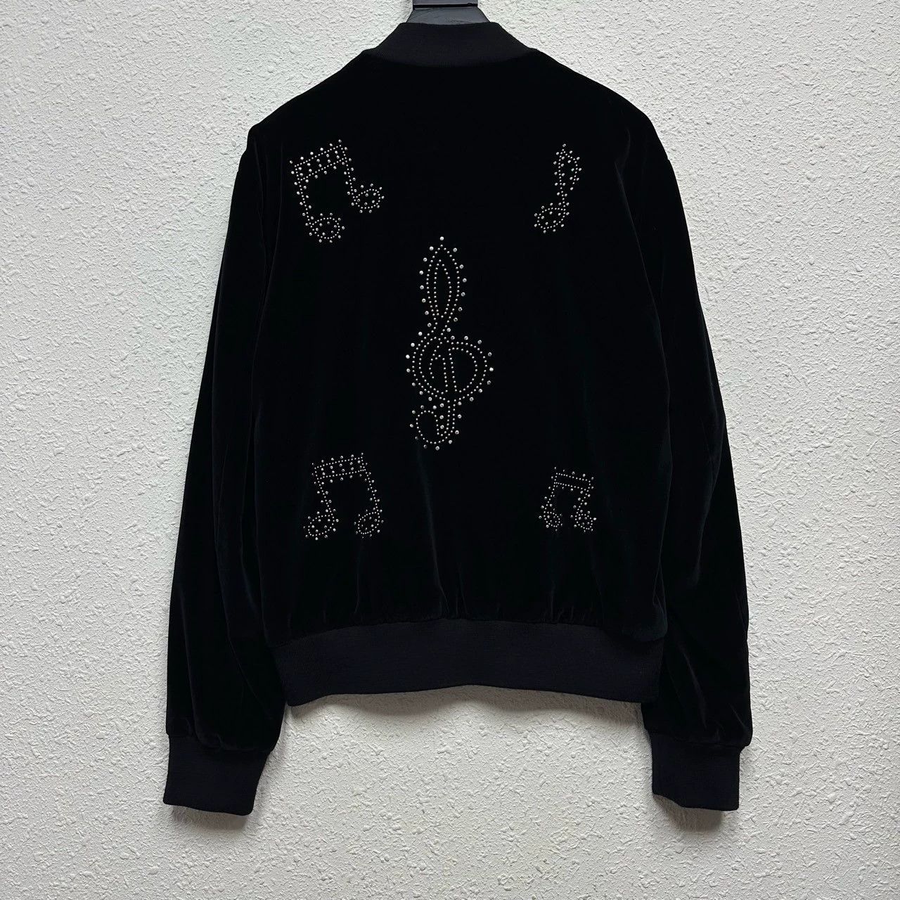Saint Laurent Paris Saint Laurent Paris Black velvet note rivet jacket Size US M / EU 48-50 / 2 - 2 Thumbnail