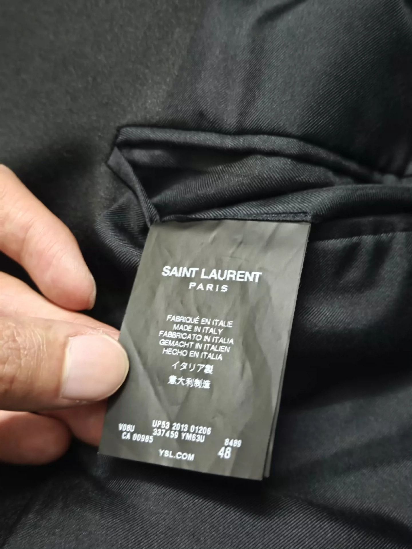 Saint Laurent Paris Saint Laurent Paris Oil painting suit jacket Size US M / EU 48-50 / 2 - 5 Thumbnail