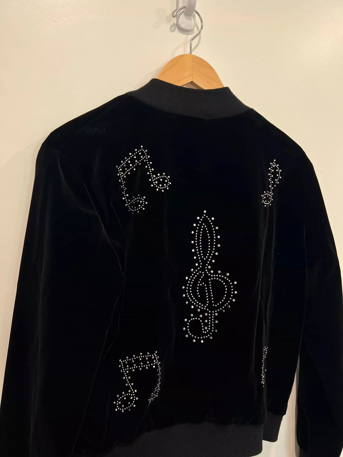 Saint Laurent Paris Black note jacket