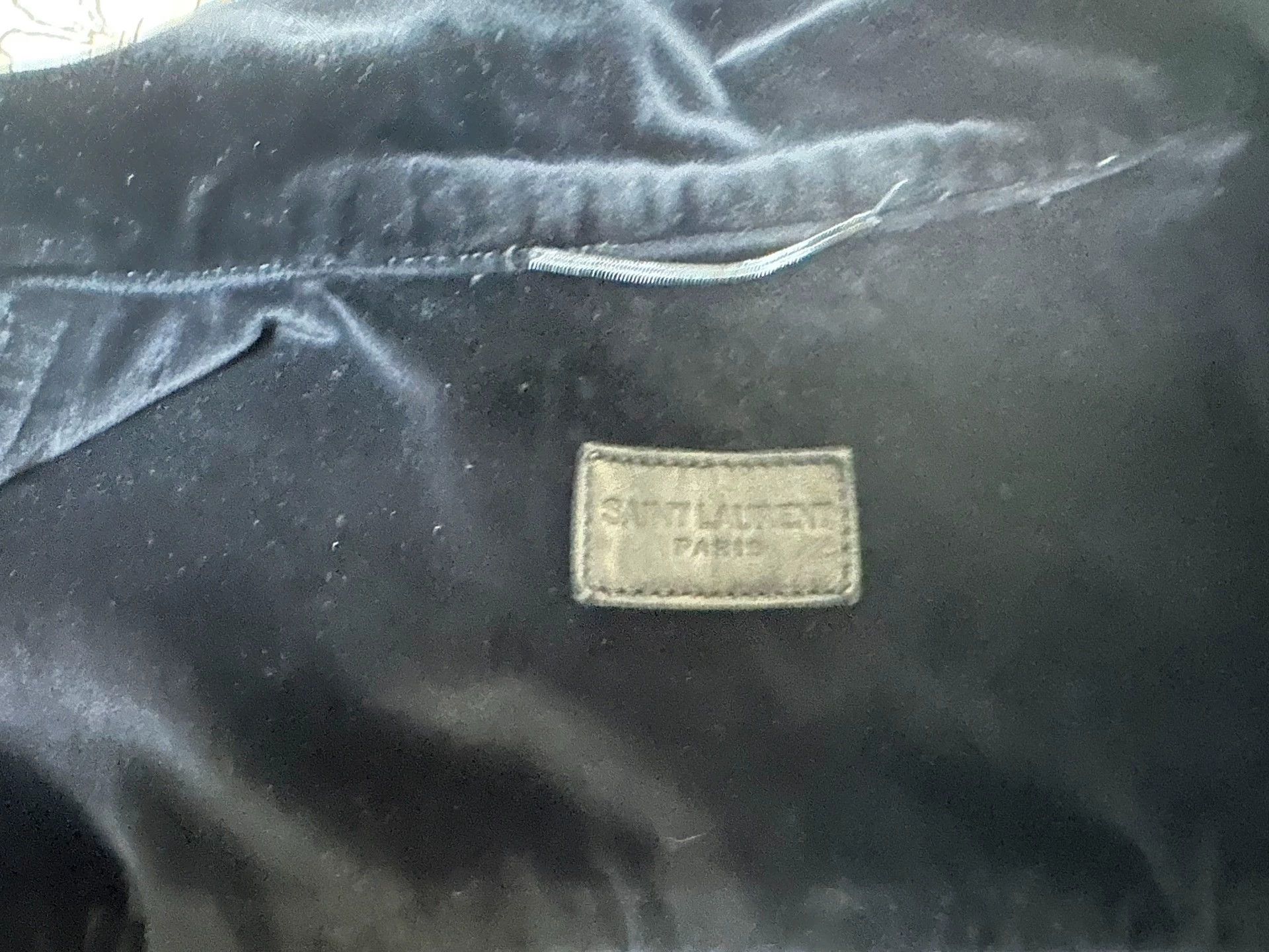 Saint Laurent Paris Saint Laurent Paris Black note jacket Size US S / EU 44-46 / 1 - 4 Thumbnail