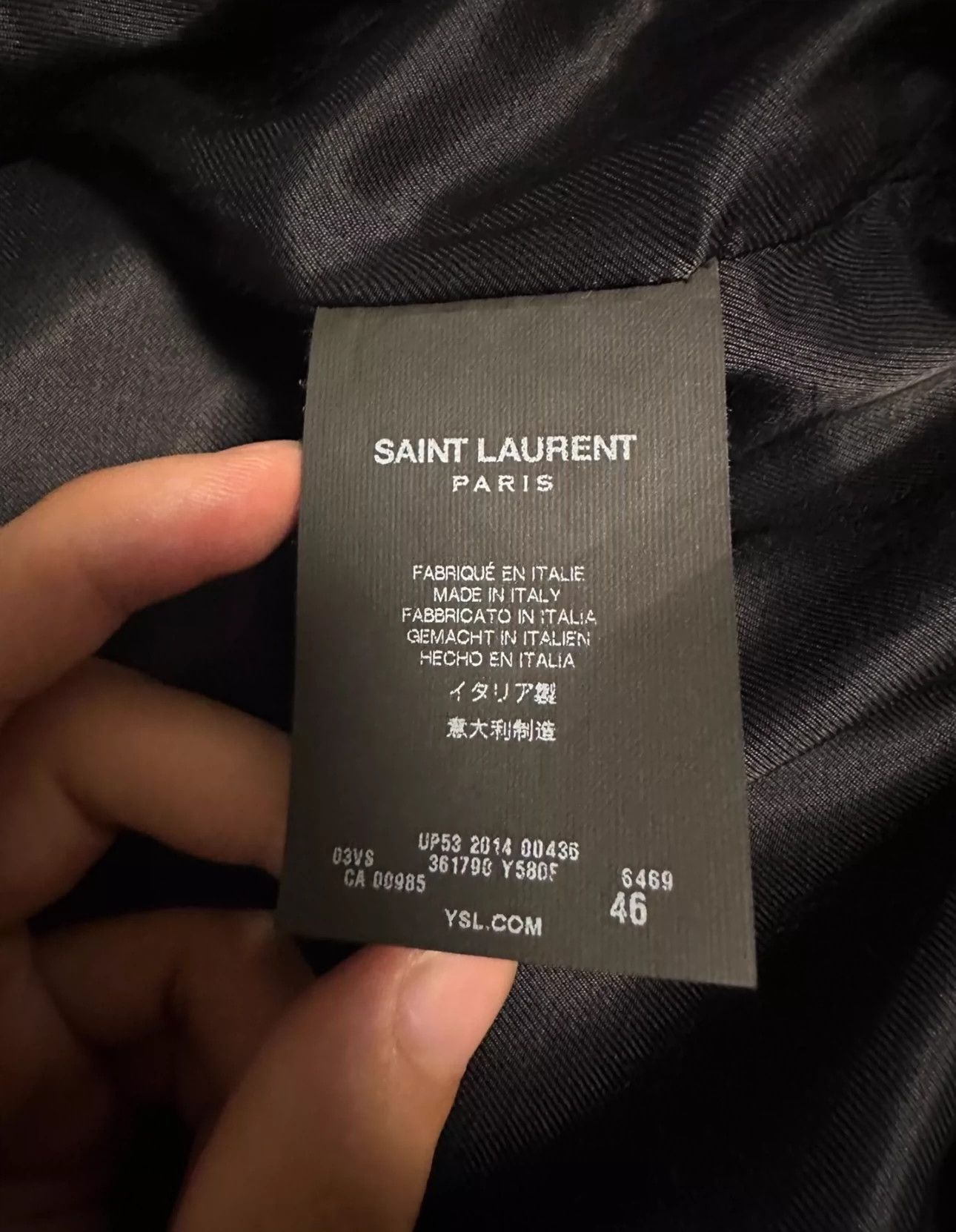 Saint Laurent Paris Saint Laurent Paris Red leopard print baseball jacket Size US S / EU 44-46 / 1 - 8 Thumbnail