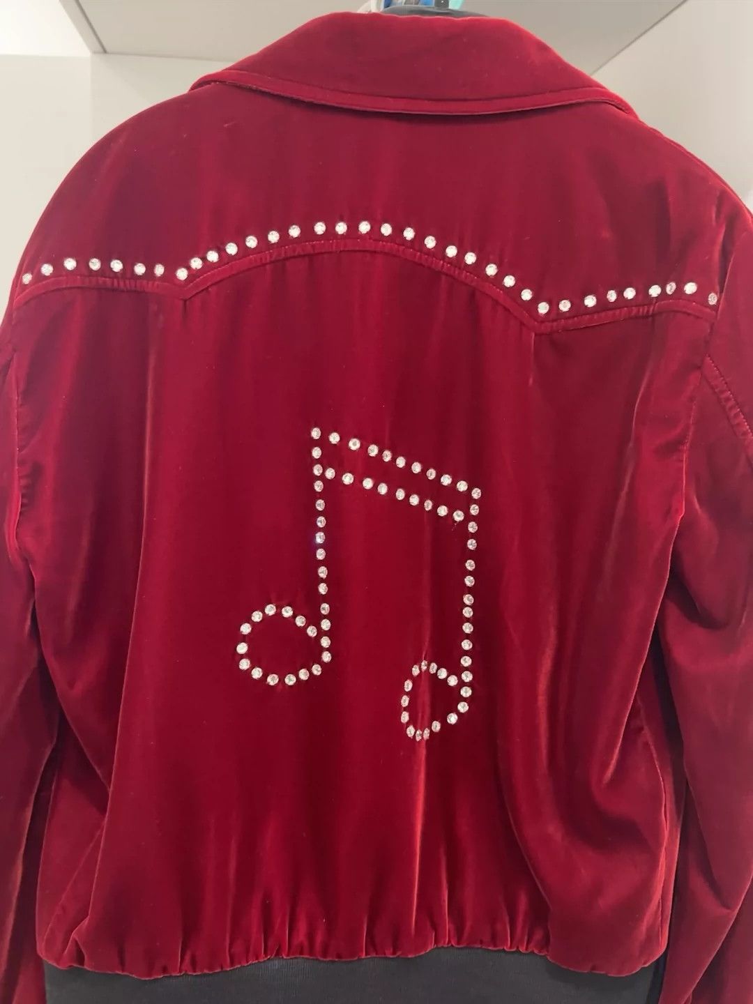 Saint Laurent Paris Saint Laurent Paris Red velvet note jacket Size US L / EU 52-54 / 3 - 3 Thumbnail